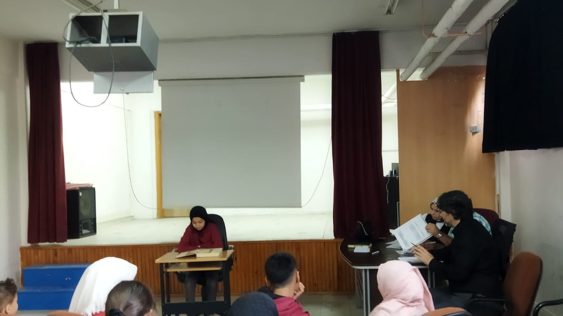 Kur'an-ı Kerim'i Güzel Okuma Yarışması Gerçekleştirdik